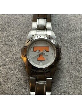Womens University Tennessee “Volunteers” Watch 30mm Silver Tone Case/Band B-U